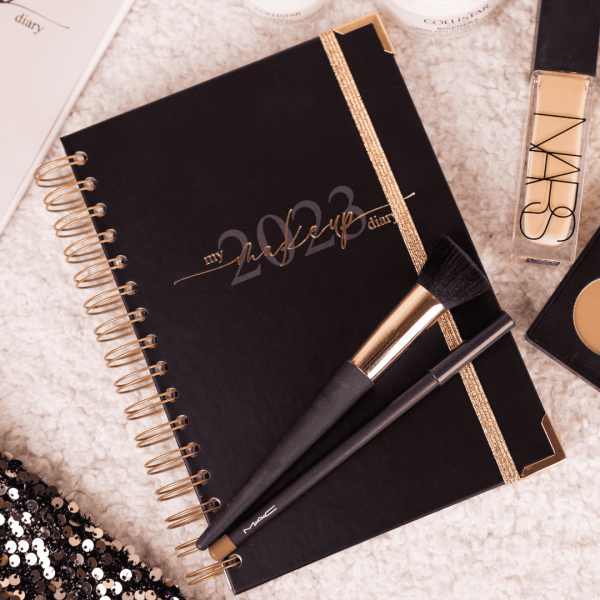 My Makeup Diary 2023 - Fekete/Arany
