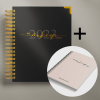 My Makeup Diary (fekete/arany) + Sminktervező füzet